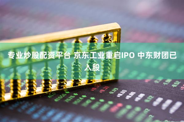 专业炒股配资平台 京东工业重启IPO 中东财团已入股