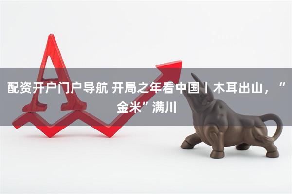 配资开户门户导航 开局之年看中国丨木耳出山，“金米”满川
